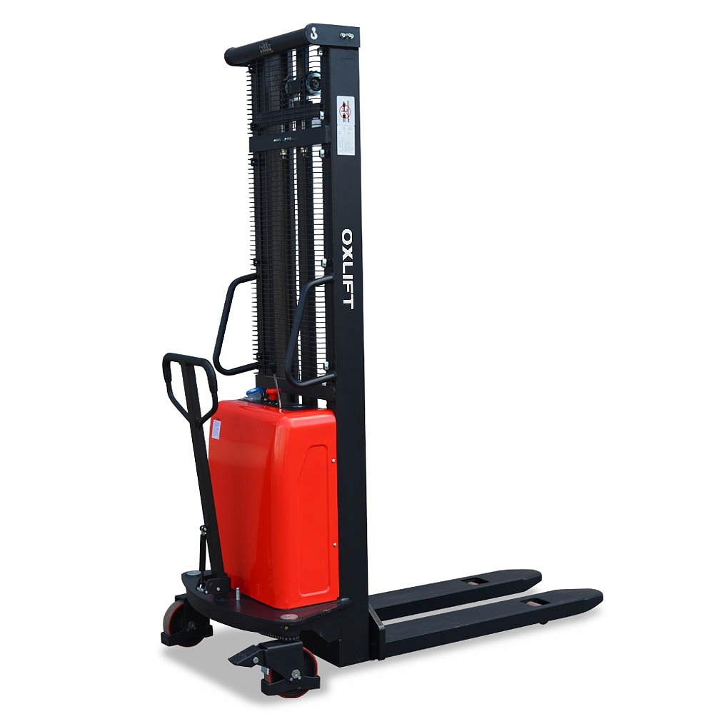 Фото 27 - Штабелер с Электроподъемом SES 1516F OXLIFT 1500 кг 1,6 м.