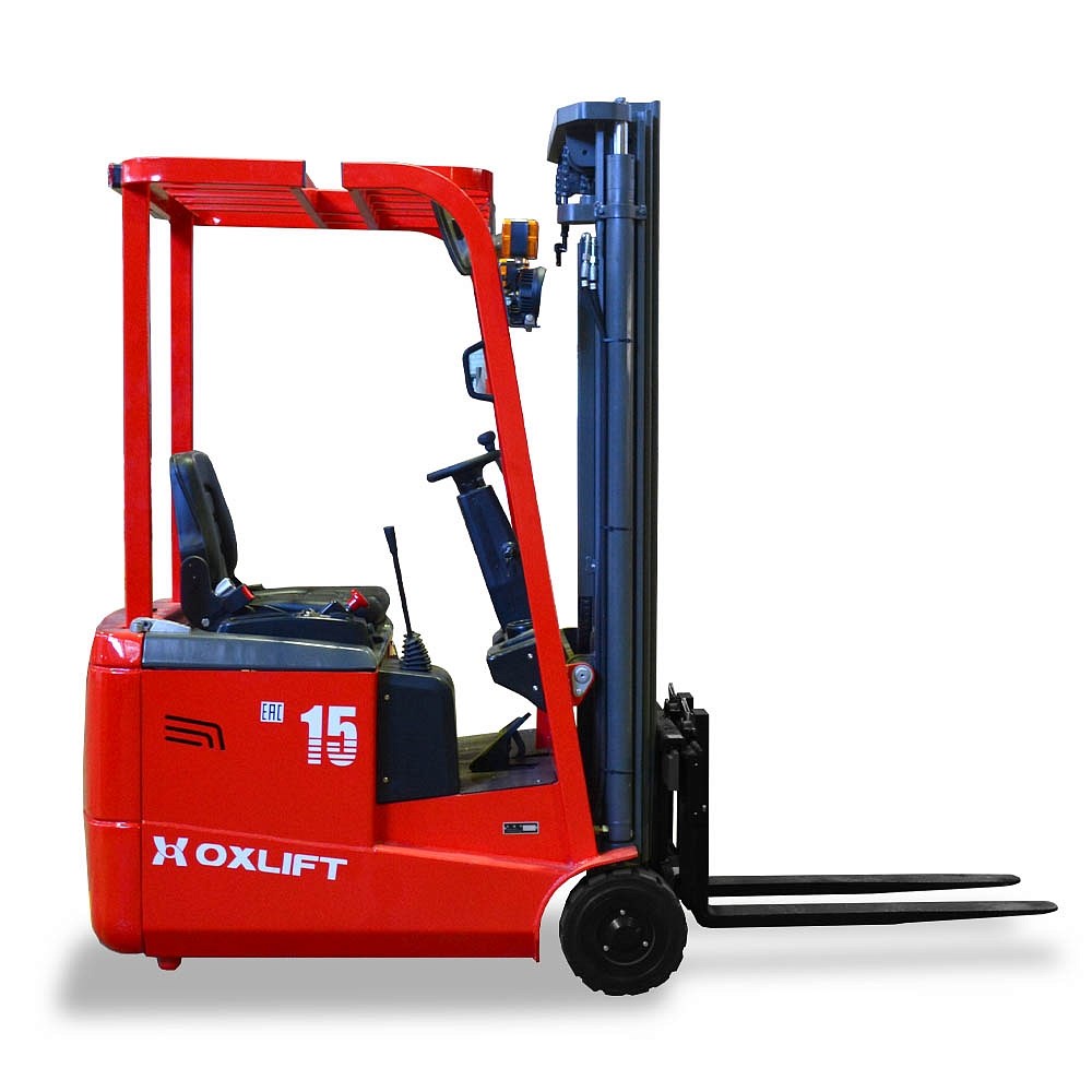 Фото 14 - Мини Электропогрузчик OXLIFT MPX15 h3 4500 мм с боковым смещением каретки.