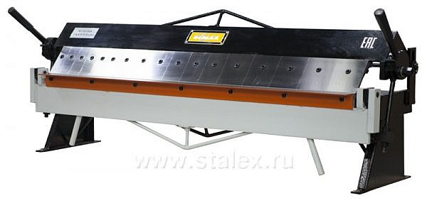 Фото 20 - Станок листогибочный ручной сегментный  STALEX W1.5x1260A.