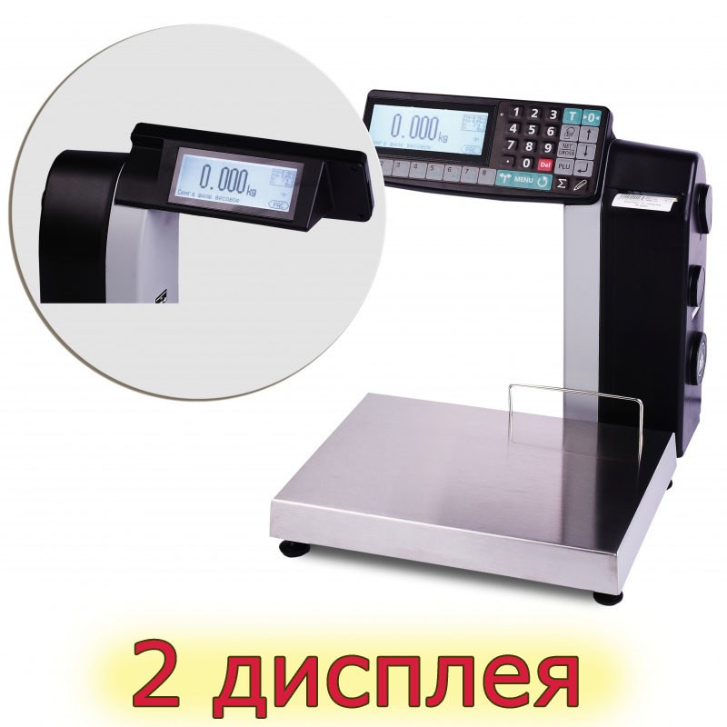 Фото 26 - Весы с печатью этикеток MK-32.2-R2P10-1 (с подмотчиком).