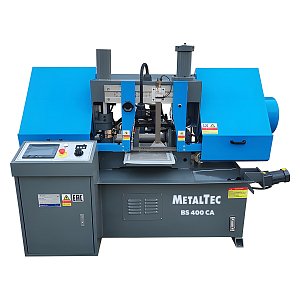 Фото 13 - MetalTec BS 400 ZA автоматический колонный ленточнопильный станок.