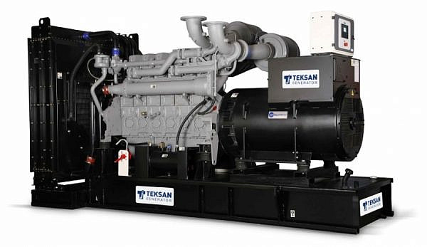 TJ2500MS5C дизельный генератор Teksan 1760 кВт Открытая на двигателе MITSUBISHI / S16R2 PTAW